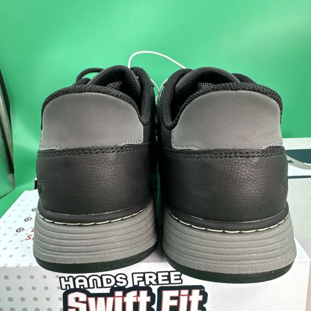 Skechers Hands Free Swift Fit Men’s 10.5 Black Waterproof Casual Lace Sneakers